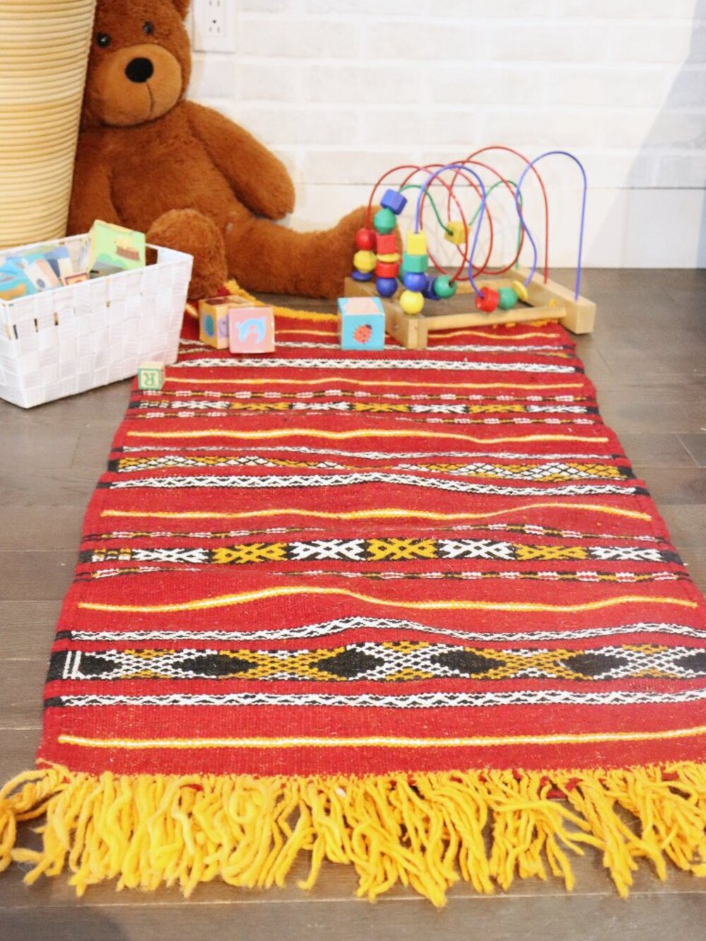 NEW Handwoven Berber rug, Moroccan Rug, kids room, kids decor CLOSING SALE